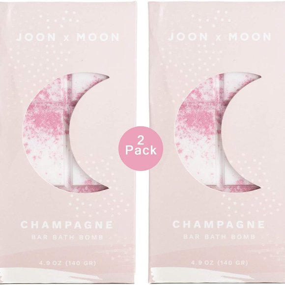 5/$25 JOON X MOON Bath Bomb Bar (Champagne), 4.9oz (Set of 2) NWT - Picture 1 of 4